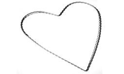 <p>Kovové srdce pro tvorbu věnce - průměr 25cm</p><p></p>