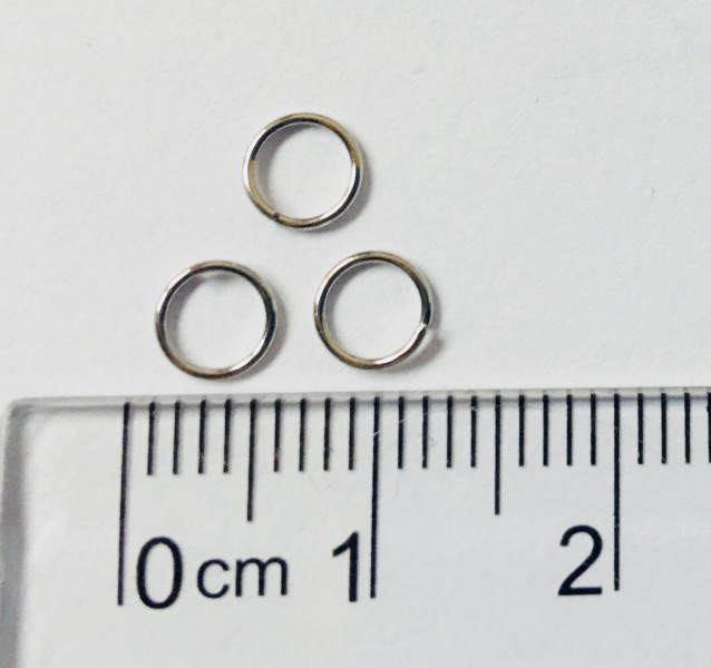 Spojovací kroužek chirurgická ocel 5mm