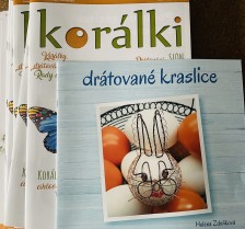 Časopis KORÁLKI 1/24 JARO + BROŽURA DRÁTOVANÉ KRASLICE