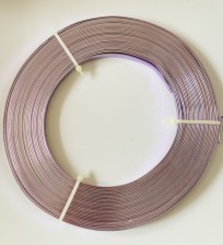 Hliníkový pásek 5mm x 1mm - 10m LAVENDER BLUE