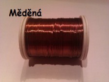 Měděná tm. 0,4mm - 25m