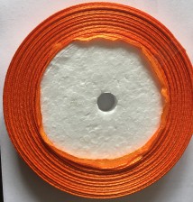 Saténová stuha 2cm oranžová