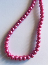 Voskové perly 6mm růžová